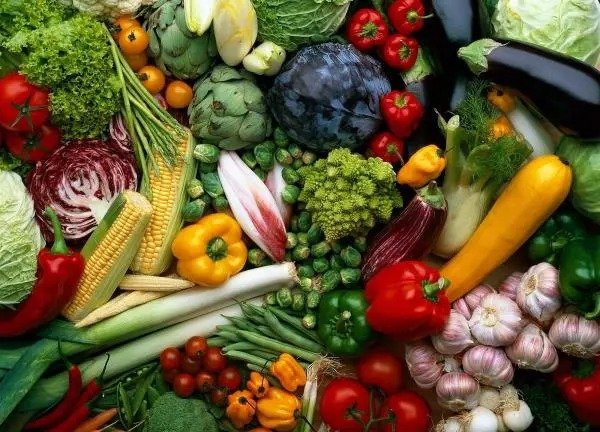 Fresh European fruit and vegetables